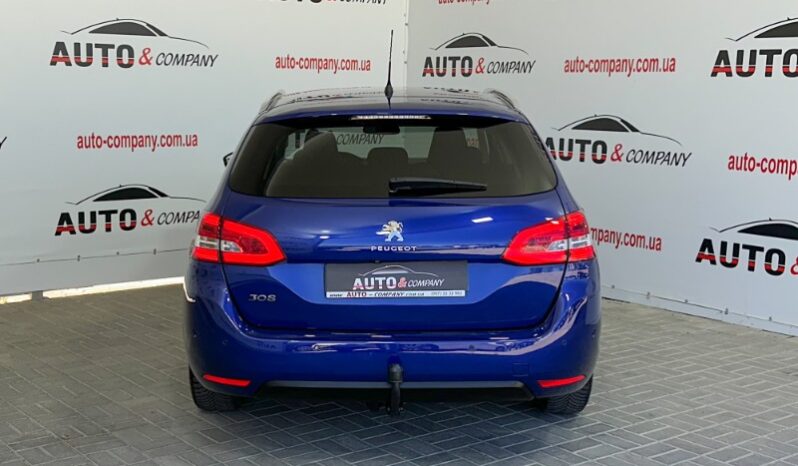 
								Peugeot 308 заповнено									