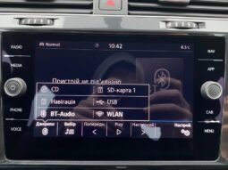 
										Вживанi 2020  Volkswagen Golf заповнено									