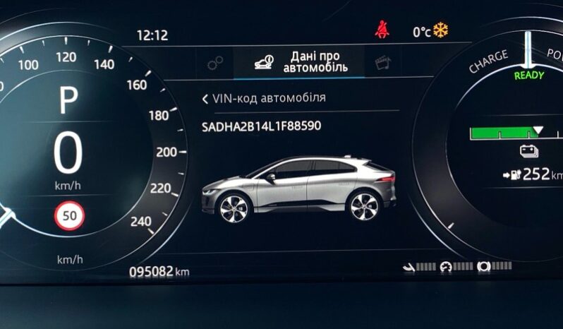
								Вживанi 2020 Jaguar I-Pace заповнено									