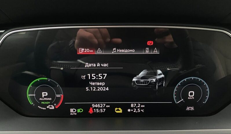 
								Вживанi 2019  Audi e-tron заповнено									